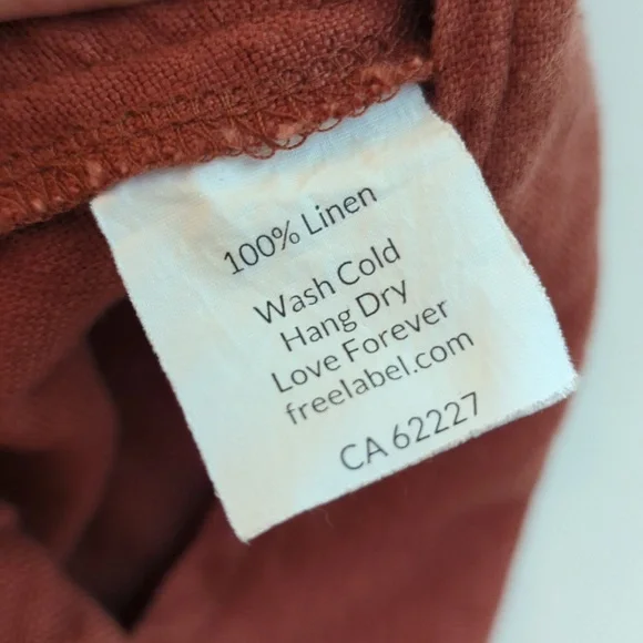 Free Label Apron Shirt - Size S - Picture 4 of 5